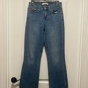 Levi's 529 Womens Sz 6 Curvy Boot Cut Denim Blue Jeans Y2K 90s 80s Grunge Cowboy